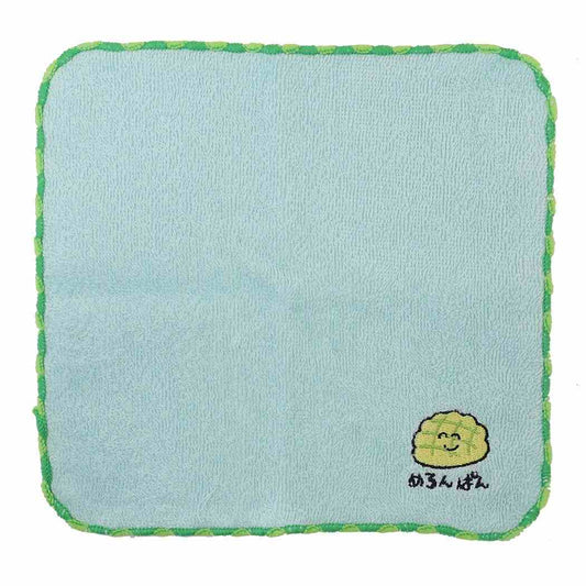 おえかきさん ミニタオル ワンポイント刺繍ハンカチタオル めろんぱんさん オクタニ おもしろ雑貨 汗拭きタオル グッズ メール便可 シネマコレクション
