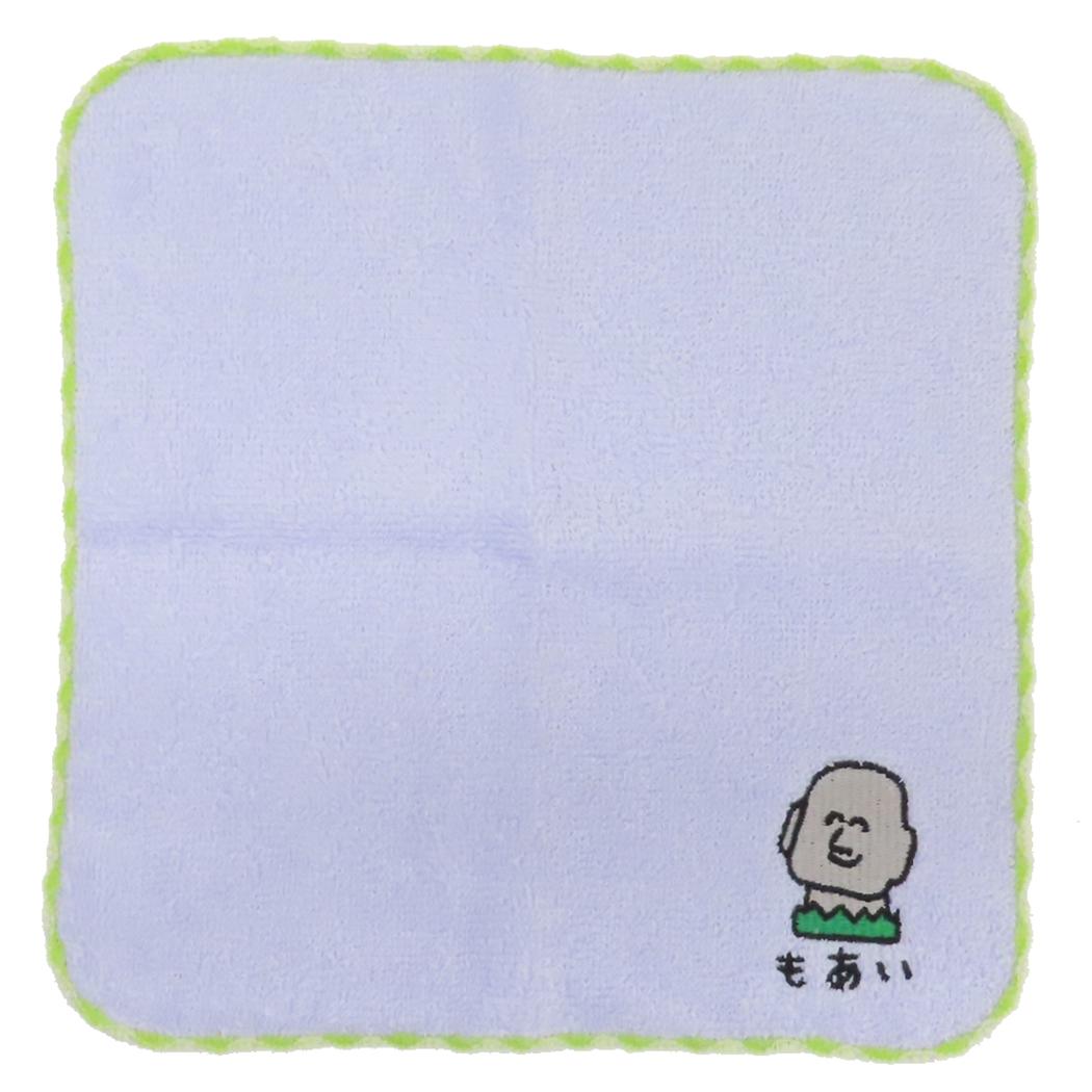 おえかきさん ミニタオル ワンポイント刺繍ハンカチタオル もあいさん オクタニ 汗拭きタオル キャラクター グッズ メール便可 シネマコレクション