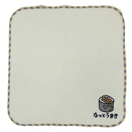 おえかきさん ミニタオル MINI TOWEL ハンカチタオル なっとうまきさん オクタニ おもしろ雑貨 汗拭きタオル グッズ メール便可 シネマコレクション