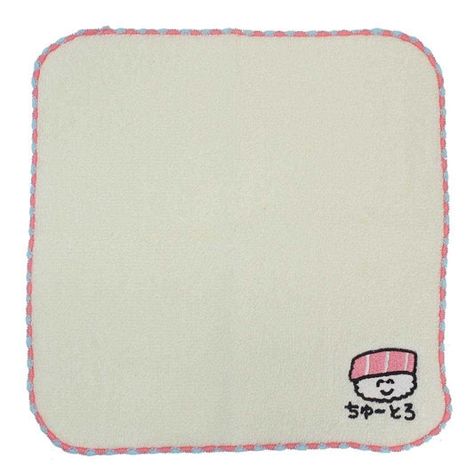 おえかきさん ミニタオル MINI TOWEL ハンカチタオル ちゅーとろさん オクタニ おもしろ雑貨 汗拭きタオル グッズ メール便可 シネマコレクション