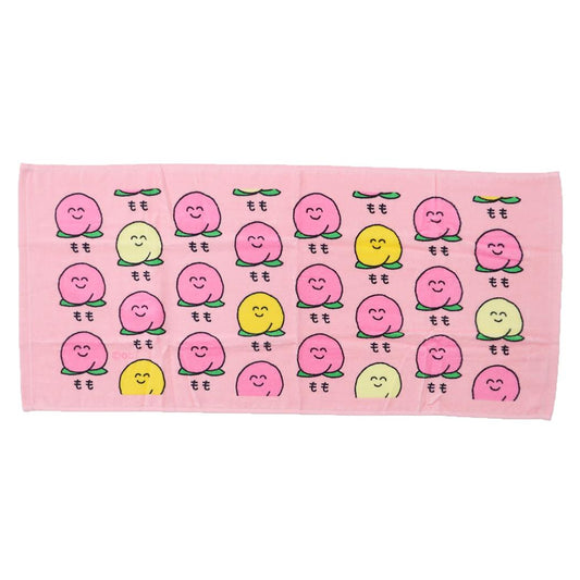 おえかきさん フェイスタオル TOWEL ロングタオル ももさん オクタニ おもしろ雑貨 おもしろタオル グッズ メール便可 シネマコレクション