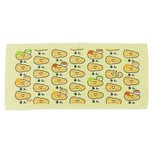 おえかきさん フェイスタオル プリントロングタオル なんさん オクタニ おもしろタオル 面白雑貨 グッズ メール便可 シネマコレクション