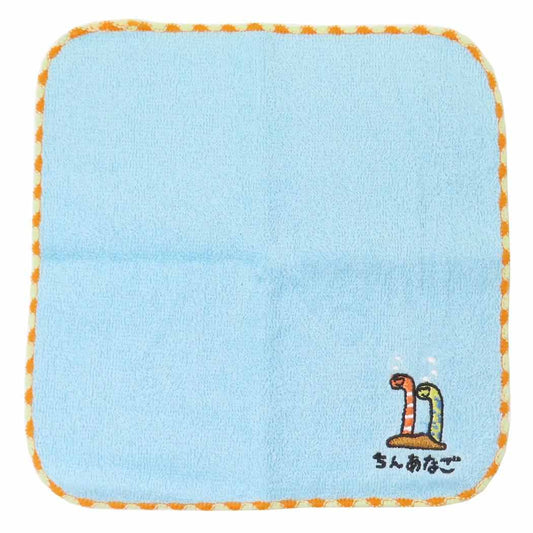 おえかきさん ミニタオル MINI TOWEL ちんあなごさん オクタニ 刺繍 ワンポイント 汗拭きタオル グッズ メール便可 シネマコレクション