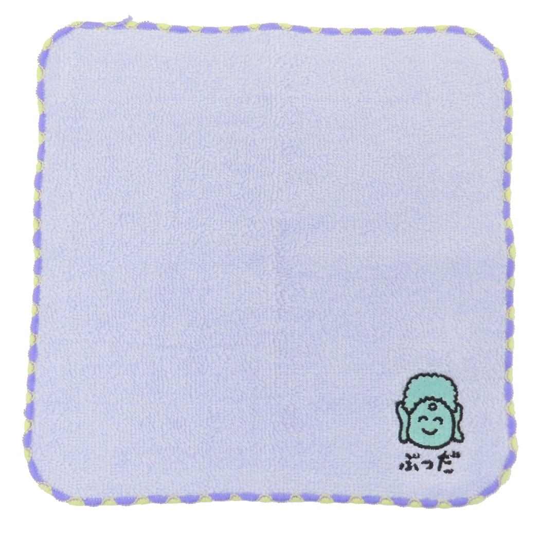 おえかきさん ミニタオル MINI TOWEL ワンポイント刺繍ハンカチタオル ぶっださん オクタニ 汗拭きタオル おもしろ雑貨 グッズ メール便可 シネマコレクション
