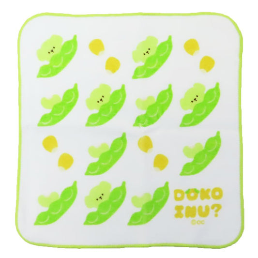 DOKO INU? ミニタオル ハンカチタオル ドコイヌ エダマメコーン オクタニ 汗拭きタオル キャラクター グッズ メール便可 シネマコレクション