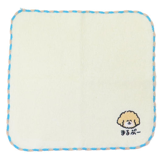 おえかきさん ミニタオル ワンポイント刺繍ハンカチタオル まるぷーさん オクタニ おもしろ雑貨 汗拭きタオル グッズ メール便可 シネマコレクション