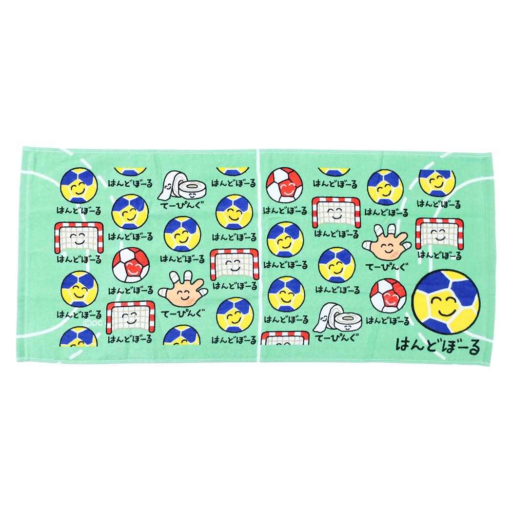おえかきさん フェイスタオル プリントロングタオル はんどぼーるさん オクタニ おもしろタオル 面白雑貨 グッズ メール便可 シネマコレクション