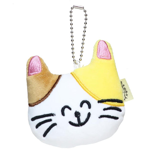 おえかきさん マスコット もちもちぬいぐるみキーホルダー みけねこさん オクタニ ボールチェーン かわいい キャラクター グッズ シネマコレクション