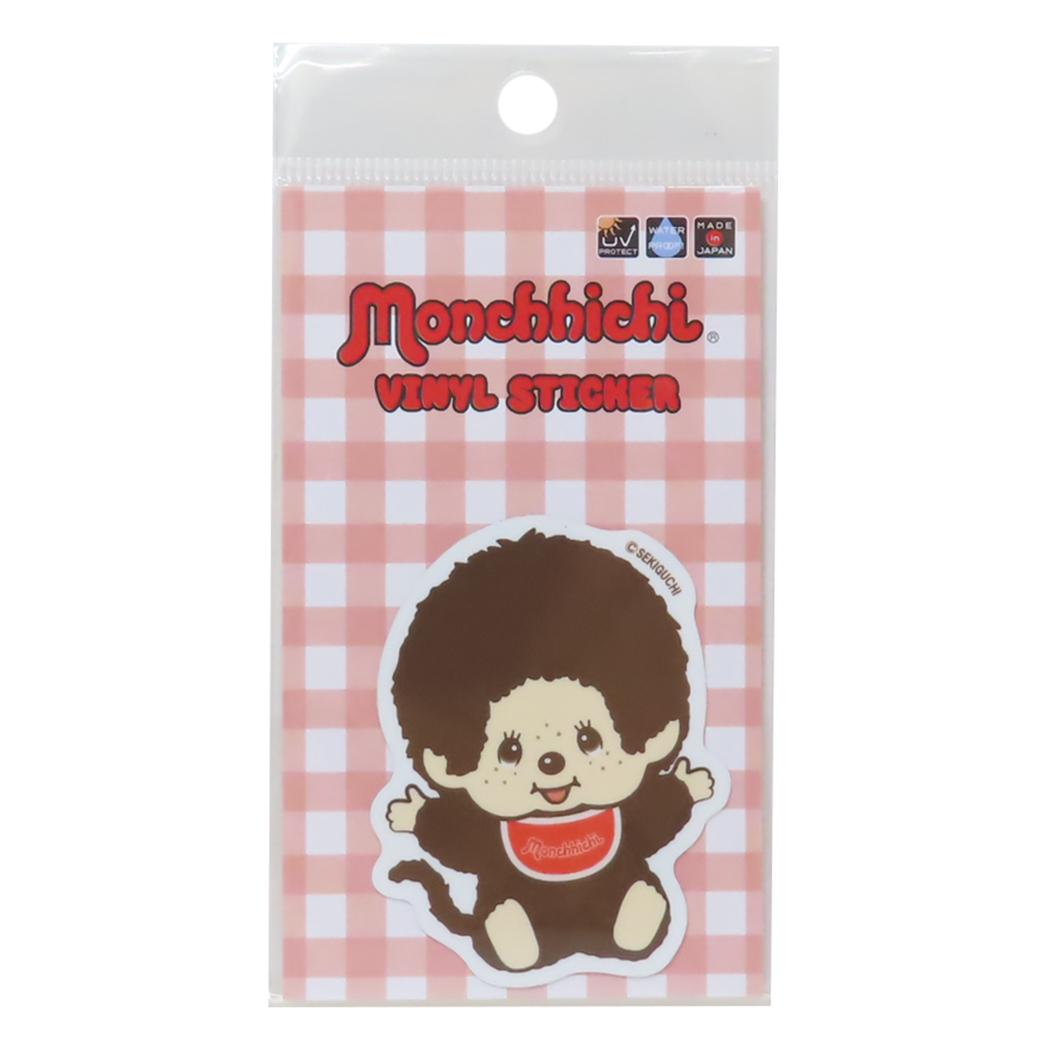 モンチッチ ダイカットシール ビニールステッカー MONCHICHI RETRO BOY オクタニ デコステッカー 耐水耐光 キャラクター グッズ メール便可 シネマコレクション