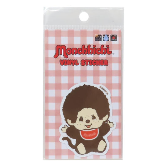 モンチッチ ダイカットシール ビニールステッカー MONCHICHI RETRO BOY オクタニ デコステッカー 耐水耐光 キャラクター グッズ メール便可 シネマコレクション