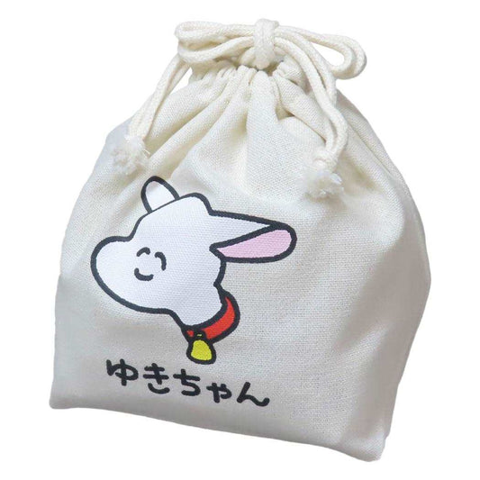 アルプスの少女ハイジxおえかきさん 巾着袋 キンチャク きんちゃくポーチ ゆきちゃんさん オクタニ 小物入れ キャラクター グッズ メール便可 シネマコレクション