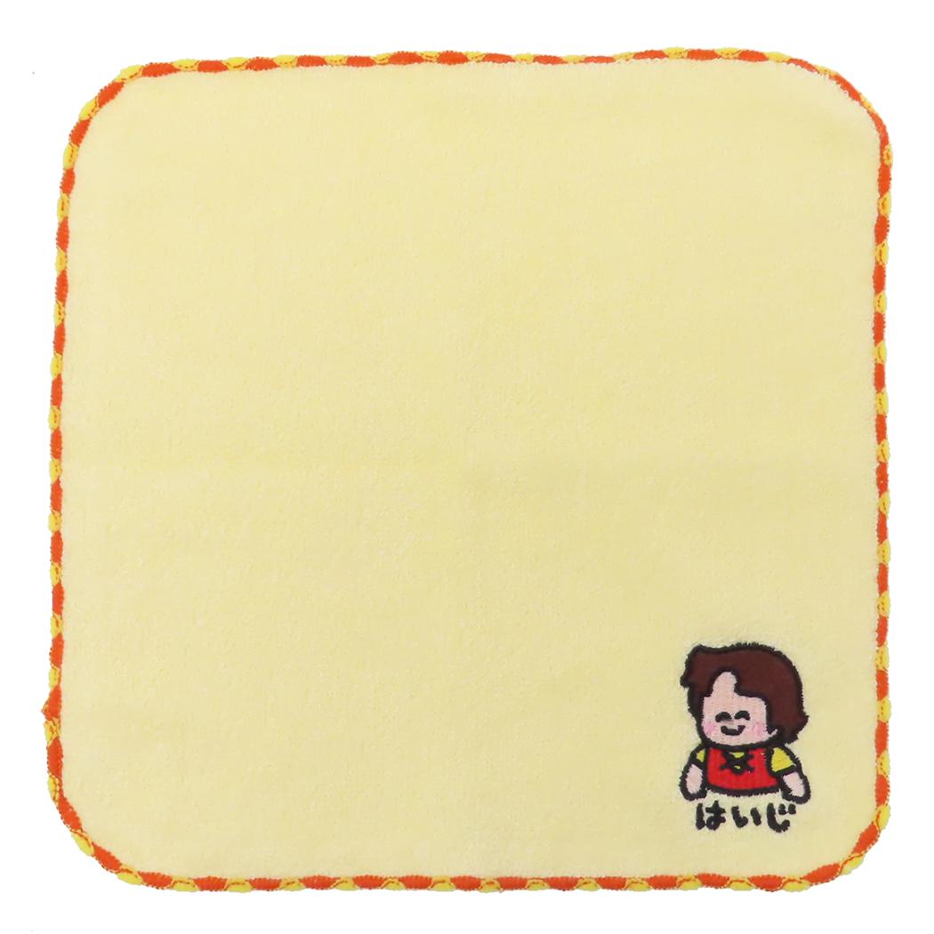 アルプスの少女ハイジxおえかきさん ミニタオル MINI TOWEL ワンポイント刺繍ハンカチタオル はいじさん全身 オクタニ 汗拭きタオル キャラクター グッズ メール便可 シネマコレクション