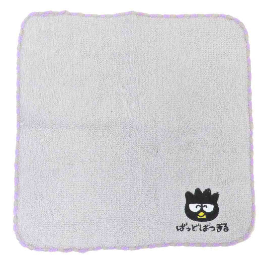 バッドばつ丸 ミニタオル ワンポイント刺繍ハンカチタオル ばっどばつまる サンリオ オクタニ 汗拭きタオル キャラクター グッズ メール便可 シネマコレクション