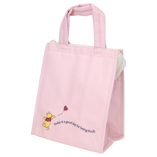 くまのプーさん ランチトート ランチバッグスクエア M HEART ディズニー 大西賢製販 お弁当かばん 保冷 キャラクター グッズ メール便可 シネマコレクション
