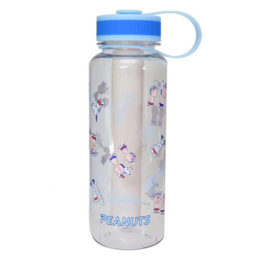 スヌーピー 常温水筒 アイスチューブ付ドリンクボトル CLEAR ピーナッツ 大西賢製販 アウトドア レジャー キャラクター グッズ シネマコレクション