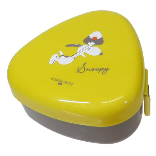 スヌーピー お弁当箱 おにぎりケース YELLOW ピーナッツ 大西賢製販 ランチグッズ キャラクター グッズ シネマコレクション