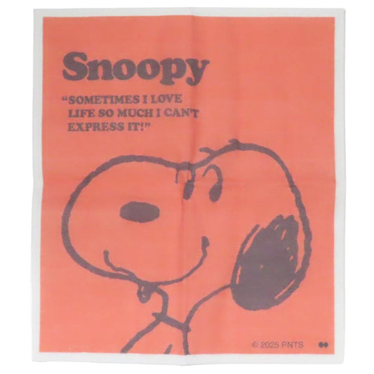 スヌーピー ふきん かや生地ふきん SNOOPY RD ピーナッツ 大西賢製販 キッチン用品 布巾 キャラクター グッズ メール便可 シネマコレクション