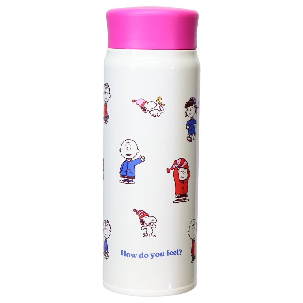 スヌーピー 保温保冷水筒 ステンレスボトル 480ml BEANIE ピーナッツ 大西賢製販 プレゼント キャラクター グッズ シネマコレクション
