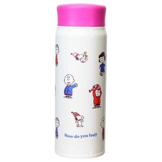 スヌーピー 保温保冷水筒 ステンレスボトル 480ml BEANIE ピーナッツ 大西賢製販 プレゼント キャラクター グッズ シネマコレクション