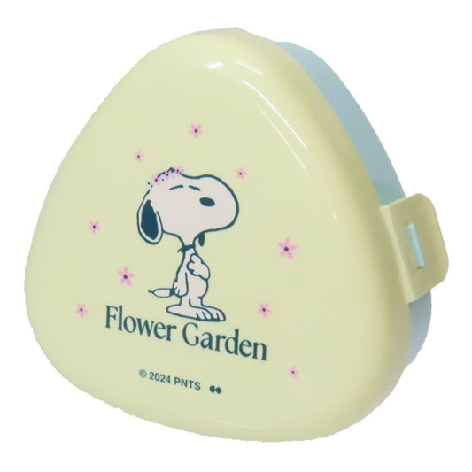 スヌーピー お弁当箱 おにぎりケース FLOWER GARDEN ピーナッツ 大西賢製販 ランチグッズ キャラクター グッズ シネマコレクション