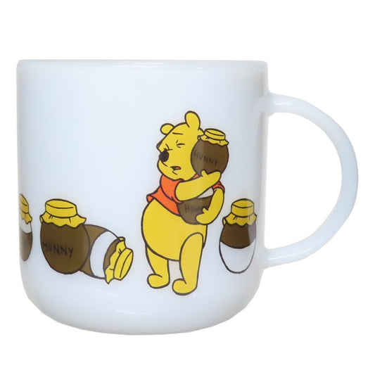 くまのプーさん マグカップ 耐熱ガラスマグ POOH HONEY POTS ディズニー 大西賢製販 プレゼント キャラクター グッズ シネマコレクション