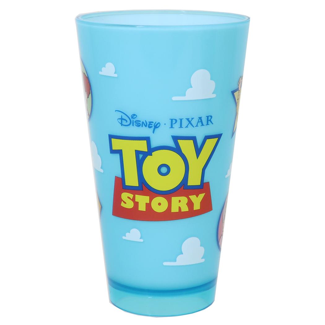 トイストーリー プラカップ アクリルタンブラー L BLUE ディズニー 大西賢製販 プラコップ キャラクター グッズ シネマコレクション