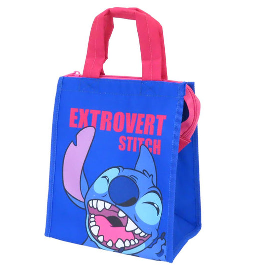 スティッチ ランチバッグ ランチバッグスクエアM STITCH BLUE ディズニー 大西賢製販 お弁当かばん キャラクター グッズ メール便可 シネマコレクション