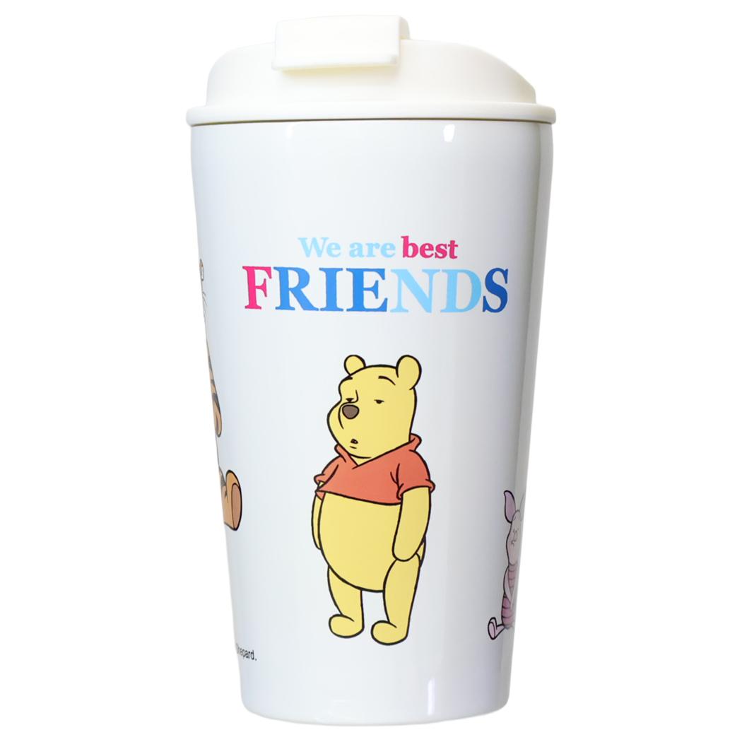 くまのプーさん 保温保冷コップ フタ付ステンレスタンブラー 300ml LINE UP ディズニー 大西賢製販 プレゼント キャラクター グッズ シネマコレクション
