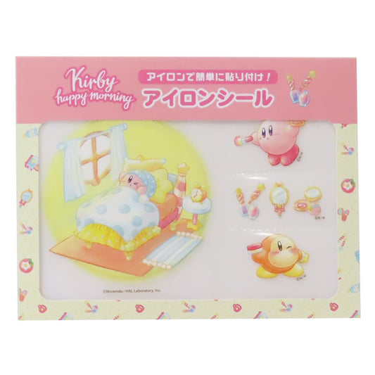 星のカービィ 手芸用品 アイロンシール ハッピーモーニング おはようカービィ オスト 布用 キャラクター グッズ メール便可 シネマコレクション