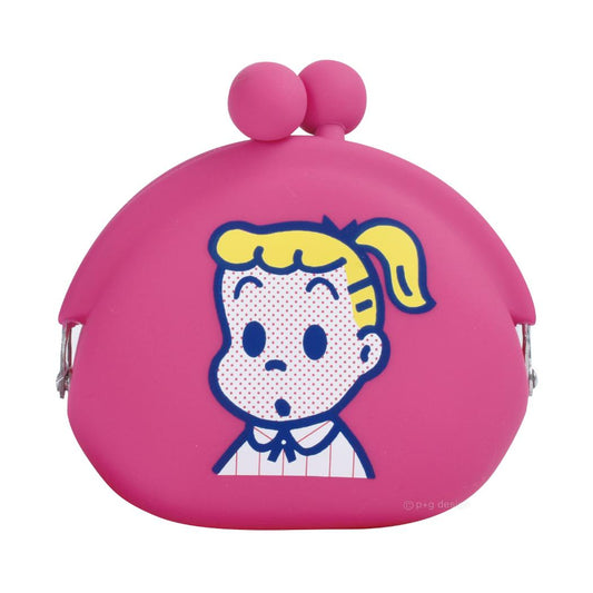 オサムグッズ コインケース POCHI ポチ ジル マゼンタ Osamu Goods ピージーデザイン シリコンがまぐち 小銭入れ キャラクター グッズ シネマコレクション