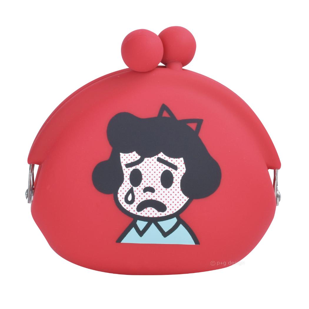 オサムグッズ コインケース POCHI ポチ ベティ レッド Osamu Goods ピージーデザイン シリコンがまぐち 小銭入れ キャラクター グッズ シネマコレクション
