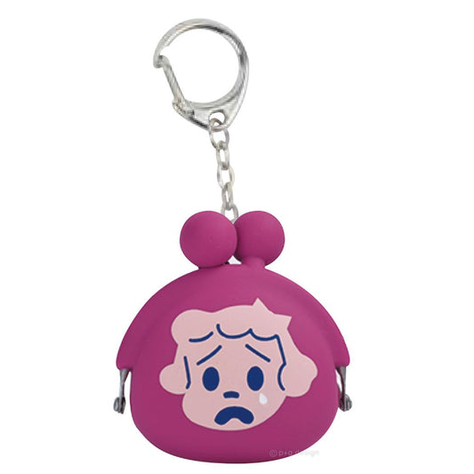 オサムグッズ コインケース POCHI Bit ポチビット ベティ パープル Osamu Goods ピージーデザイン シリコンがまぐち 小銭入れ キーホルダー キャラクター グッズ シネマコレクション