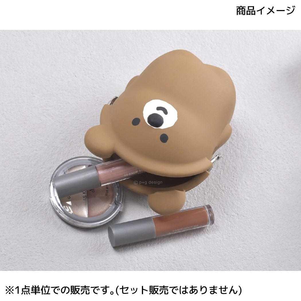 ころまるさん コインケース 3D POCHI FRIENDS スリーディーポチ マロン ピージーデザイン