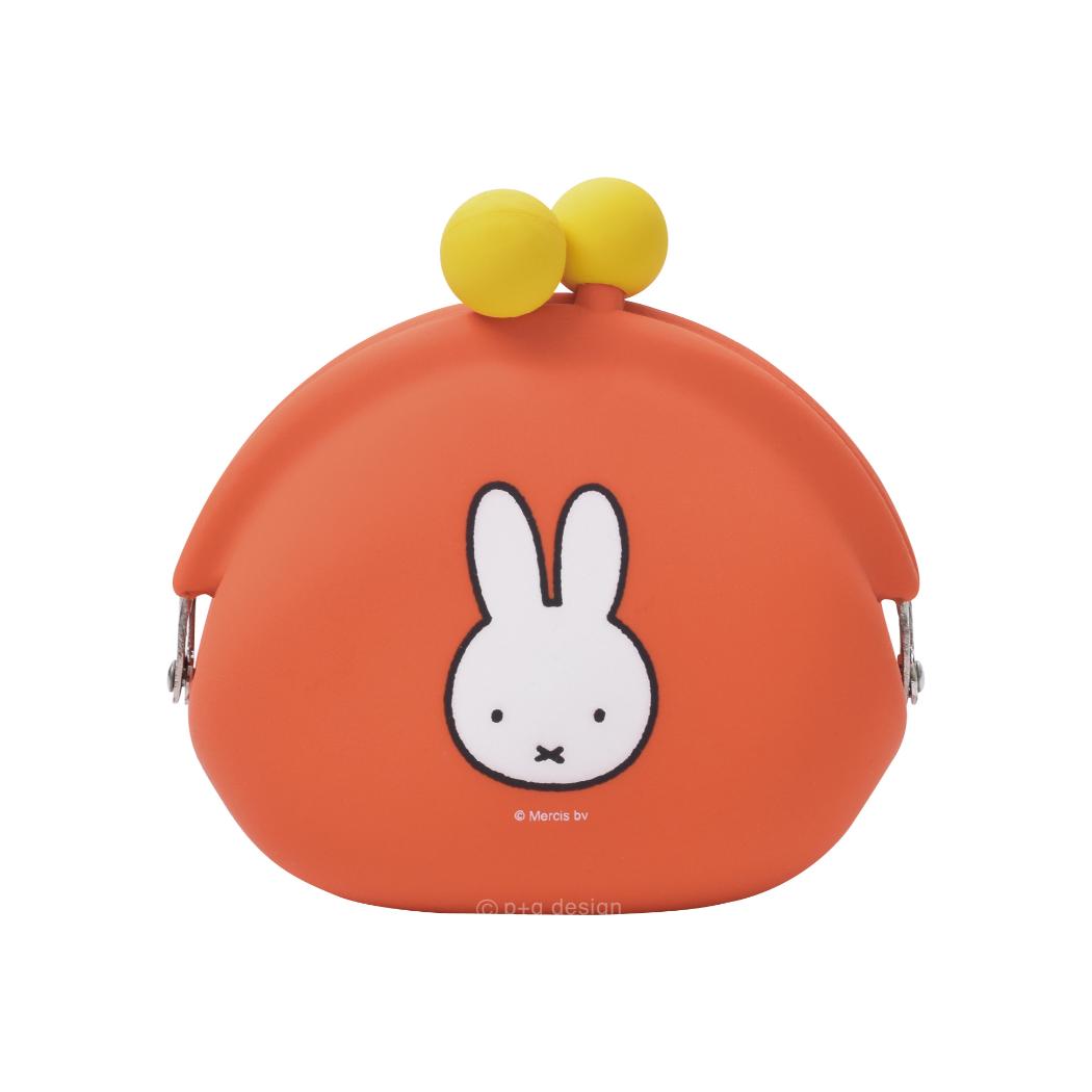 ミッフィー コインケース POCHI ポチ フェイス ディックブルーナ ピージーデザイン シリコンがまぐち 小銭入れ 絵本キャラクター グッズ シネマコレクション