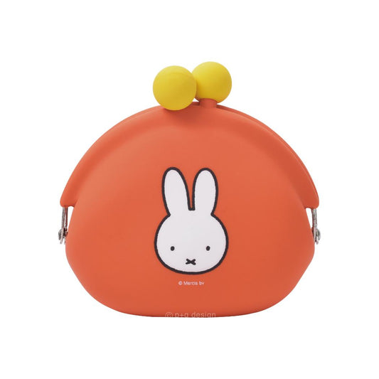 ミッフィー コインケース POCHI ポチ フェイス ディックブルーナ ピージーデザイン シリコンがまぐち 小銭入れ 絵本キャラクター グッズ シネマコレクション