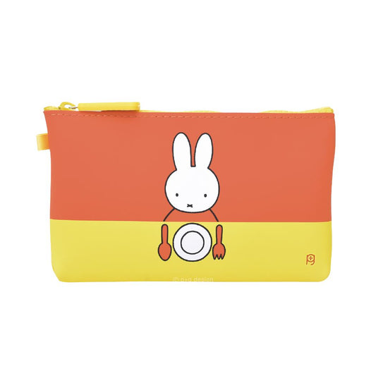 ミッフィー コスメポーチ NUU ヌウ おしょくじ ディックブルーナ ピージーデザイン シリコンポーチ 小物入れ 絵本キャラクター グッズ シネマコレクション