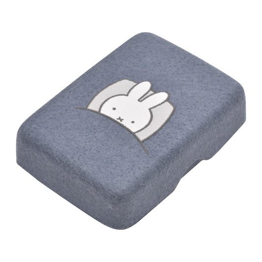 ミッフィー 収納用品 PUPU FELT ププフェルト マルチボックス ネイビー ディックブルーナ ピージーデザイン お道具箱 絵本キャラクター グッズ シネマコレクション