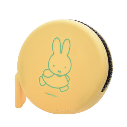 ミッフィー ミニポーチ CURUN クルン イエロー ディックブルーナ ピージーデザイン シリコンポーチ 小物入れ 絵本キャラクター グッズ シネマコレクション