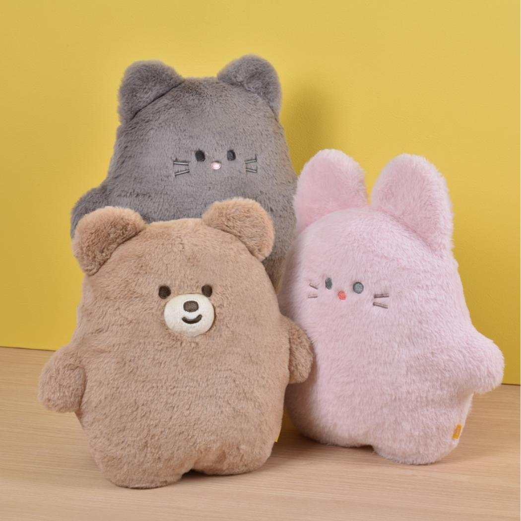 ころまるさん プラッシュドール フラットぬいぐるみ マロン ピージーデザイン
