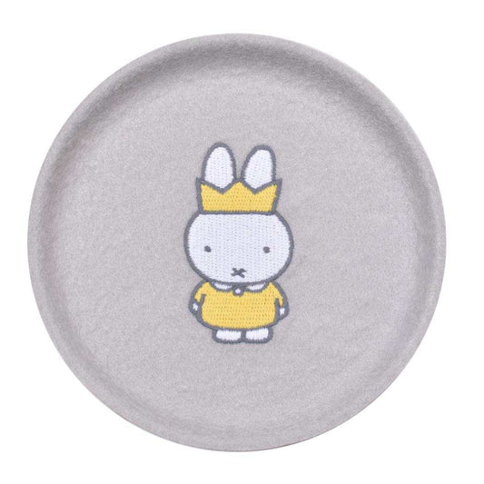 ミッフィー 収納用品 PUPU FELT ププフェルト トレイ おうかん グレー ディックブルーナ ピージーデザイン アクセサリートレイ 絵本キャラクター グッズ メール便可 シネマコレクション