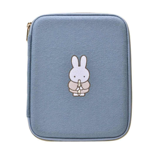 ミッフィー パスポートケース PUPU FELT ププフェルト マルチポーチ ふえ ブルー ディックブルーナ ピージーデザイン トラベル雑貨 絵本キャラクター グッズ メール便可 シネマコレクション