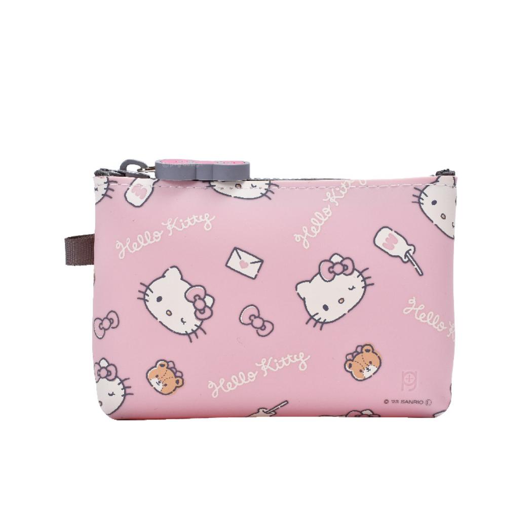 ハローキティ コスメポーチ NUU small ヌウスモール ふんわりピンク サンリオ ピージーデザイン シリコンポーチ 小物入れ キャラクター グッズ シネマコレクション