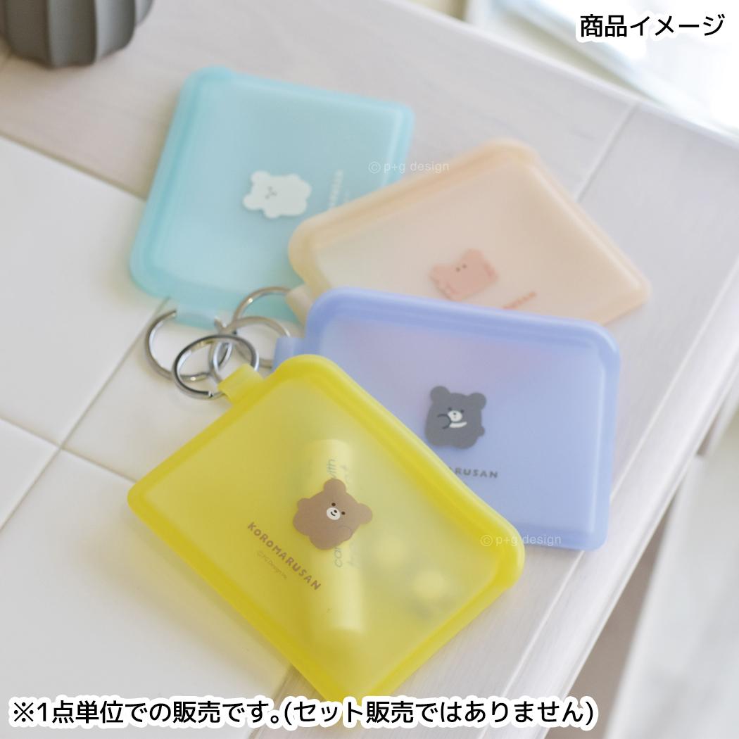 ころまるさん ミニポーチ FLAPPO フラッポ マロン ピージーデザイン