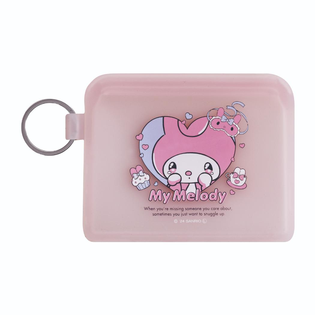 マイメロディ ミニポーチ FLAPPO フラッポ 甘えんぼナミダ サンリオ ピージーデザイン シリコンポーチ 小物入れ キャラクター グッズ メール便可 シネマコレクション