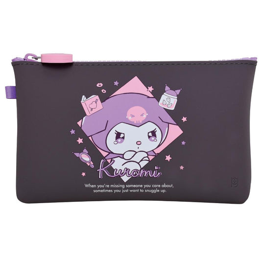 クロミ コスメポーチ NUU ヌウ 甘えんぼナミダ サンリオ ピージーデザイン シリコンポーチ 小物入れ キャラクター グッズ シネマコレクション