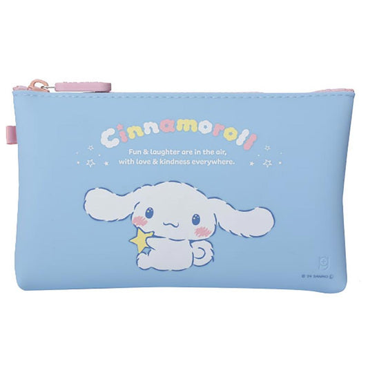 シナモロール コスメポーチ NUU ヌウ サンリオ ピージーデザイン シリコンポーチ 小物入れ キャラクター グッズ シネマコレクション