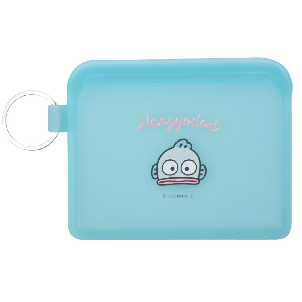 ハンギョドン ミニポーチ FLAPPO フラッポ サンリオ ピージーデザイン シリコンポーチ 小物入れ キャラクター グッズ メール便可 シネマコレクション