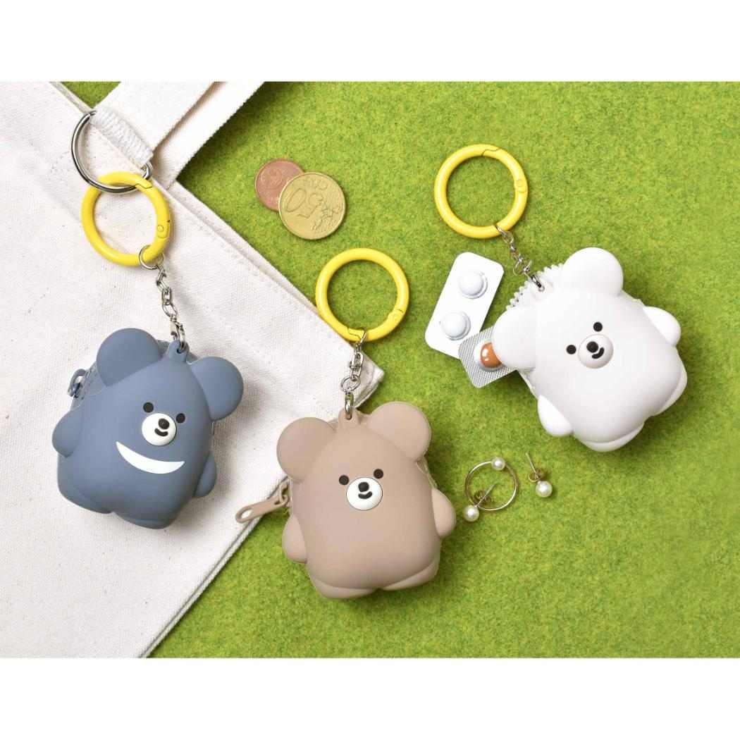 ころまるさん コインケース 3D CHARM POUCH チャームポーチ セサミ ピージーデザイン