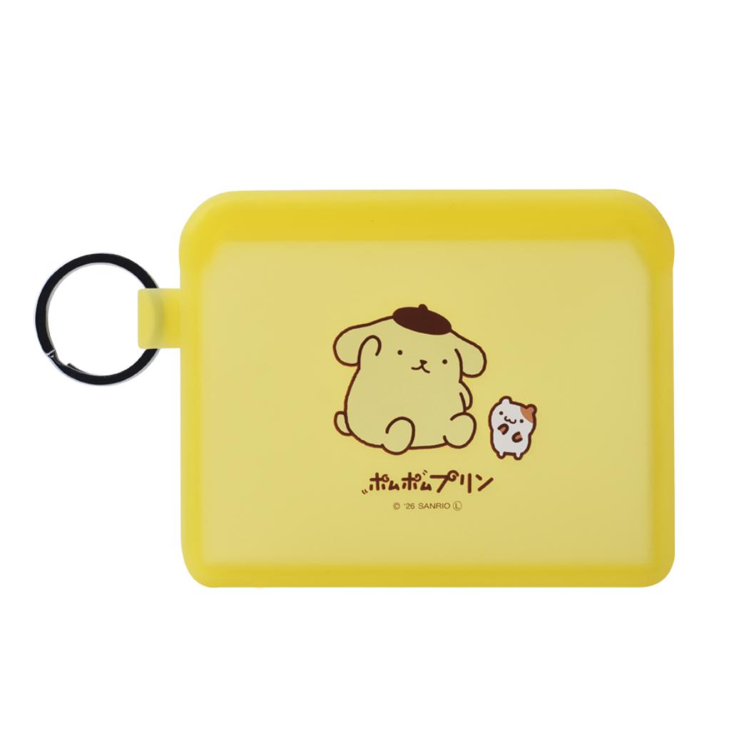 ポムポムプリン ミニポーチ FLAPPO フラッポ 友達 サンリオ ピージーデザイン
