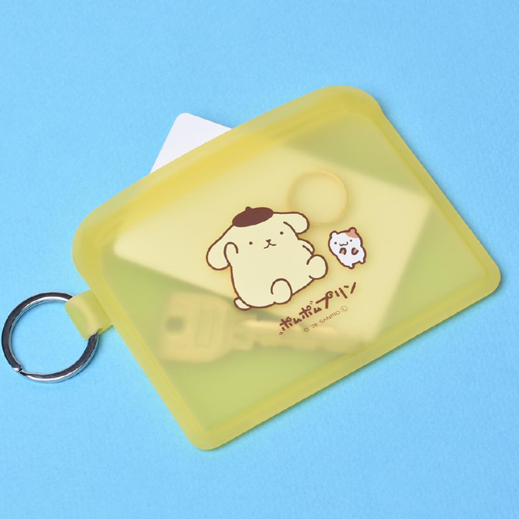 ポムポムプリン ミニポーチ FLAPPO フラッポ 友達 サンリオ ピージーデザイン